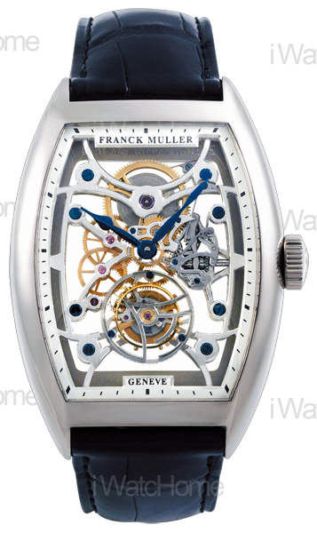 FRANCK MULLER Cintree Curvex Skeletons 鏤空陀飛輪腕錶